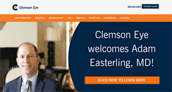 Desktop Screenshot of clemsoneye.com